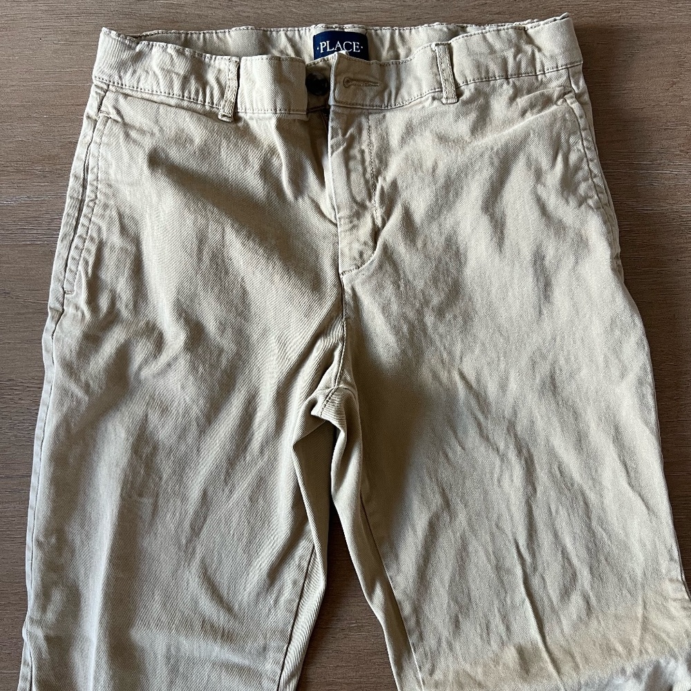 Boys Uniform Khaki Pants
